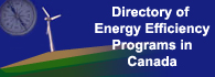 Directory of Energy Efficiency Programs in Canada