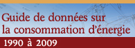 Guide de donn&eacute;es 1990-2009