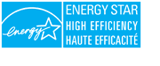 ENERGY STAR High Efficiency - Blue logo