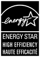 ENERGY STAR High Efficiency - Black logo