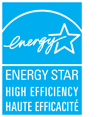 ENERGY STAR  High Efficiency - Blue logo