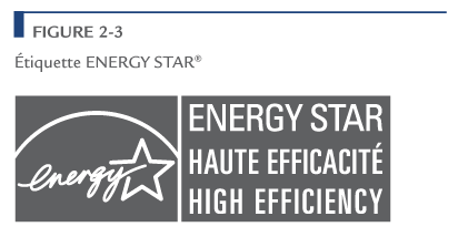 &Eacute;tiquette ENERGY STAR.
